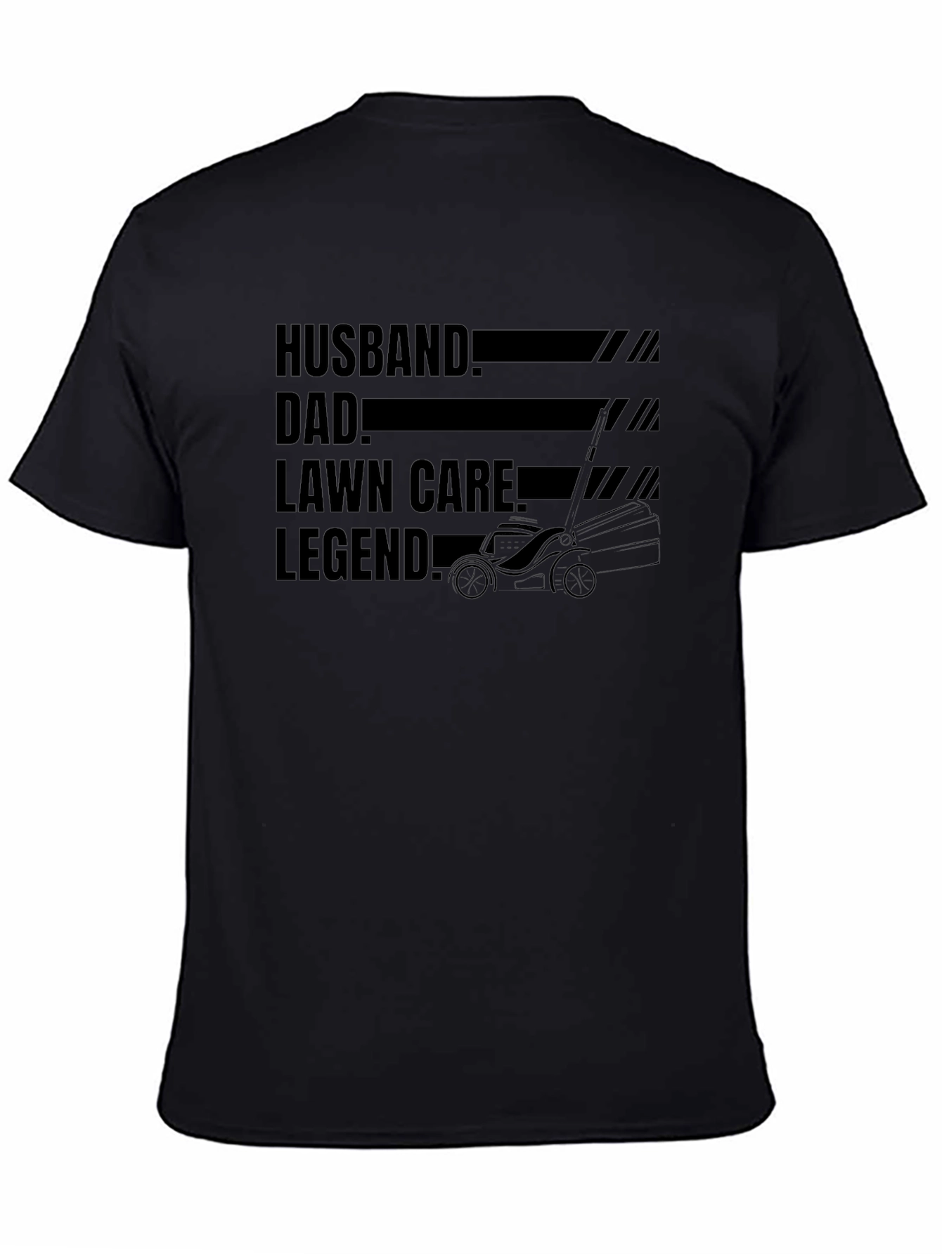 Husband Dad Lawn Care Legend T-Shirt