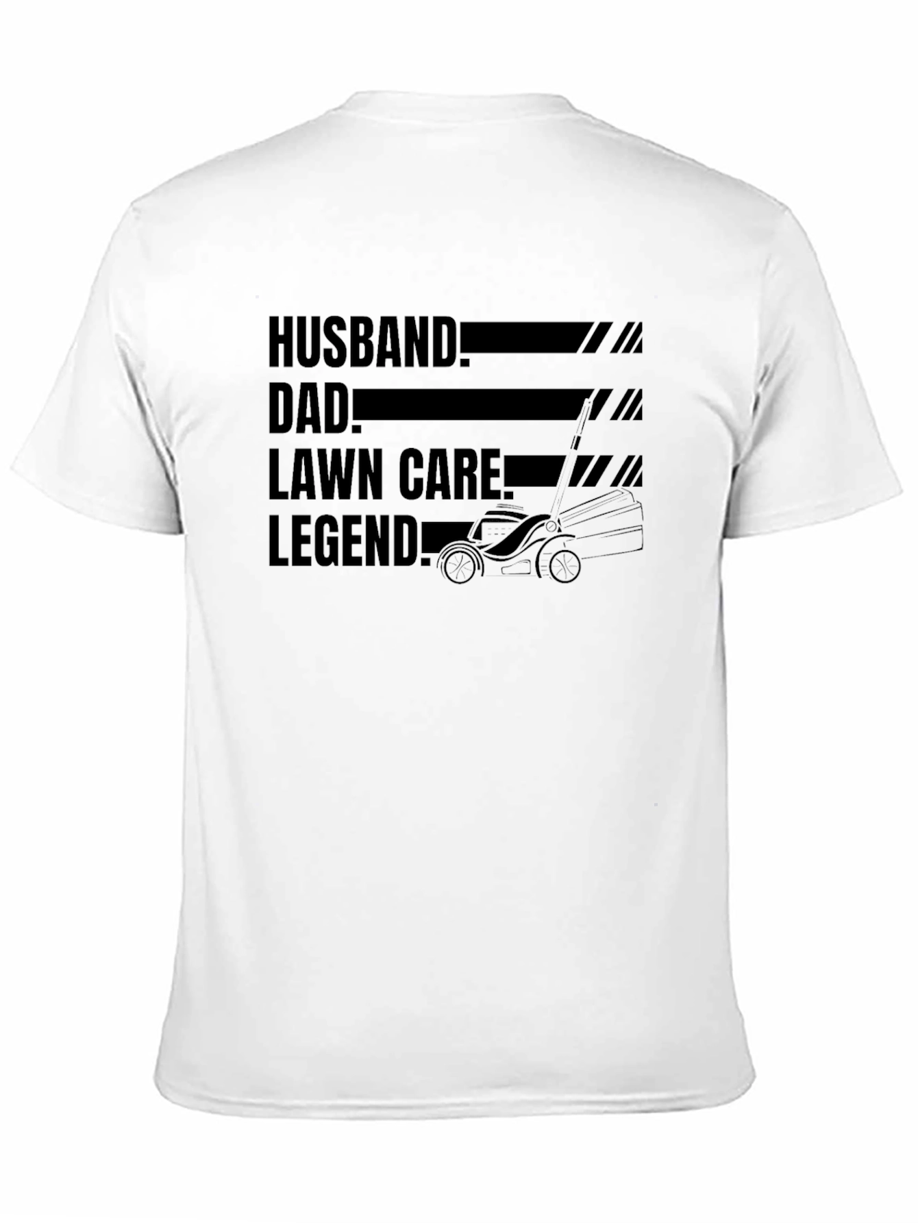 Husband Dad Lawn Care Legend T-Shirt