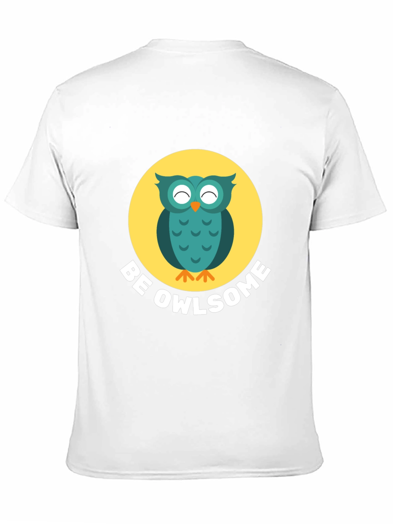 Be Owlsome Graphic Tee - Black Cotton T-Shirt