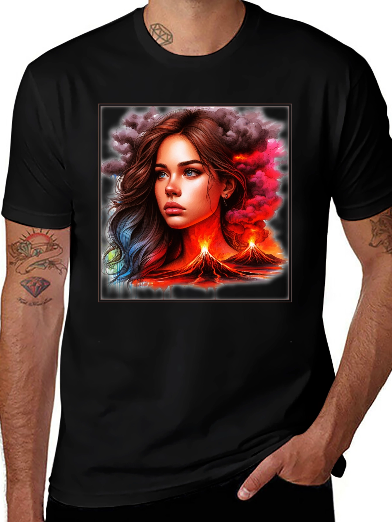 Volcanic Beauty Graphic Tee