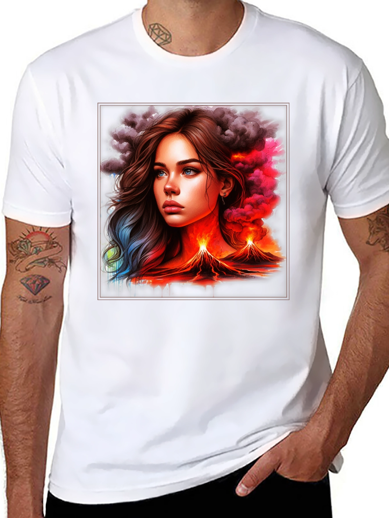 Volcanic Beauty Graphic Tee