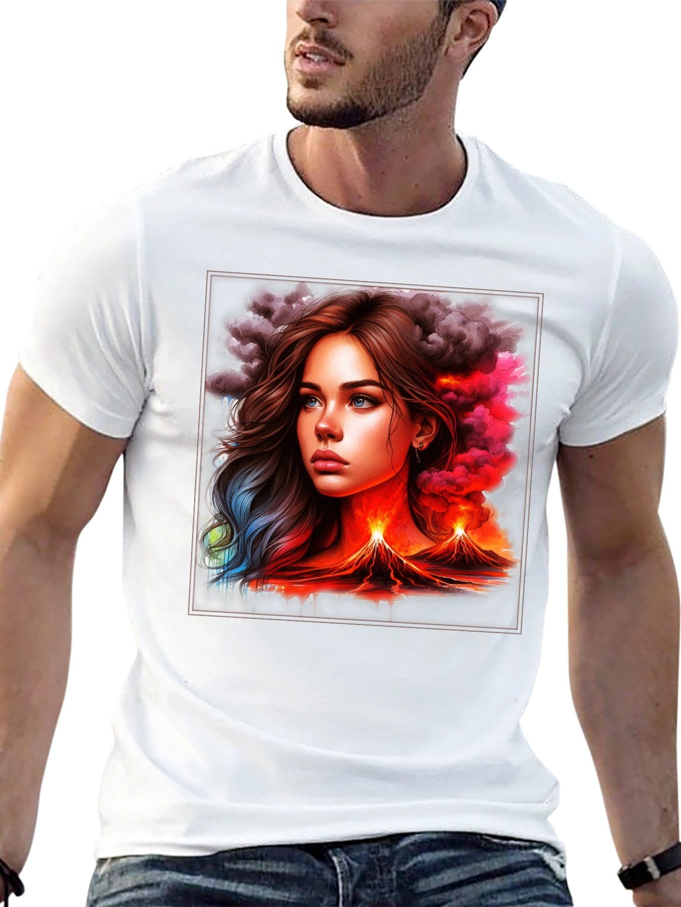 Volcanic Beauty Graphic Tee