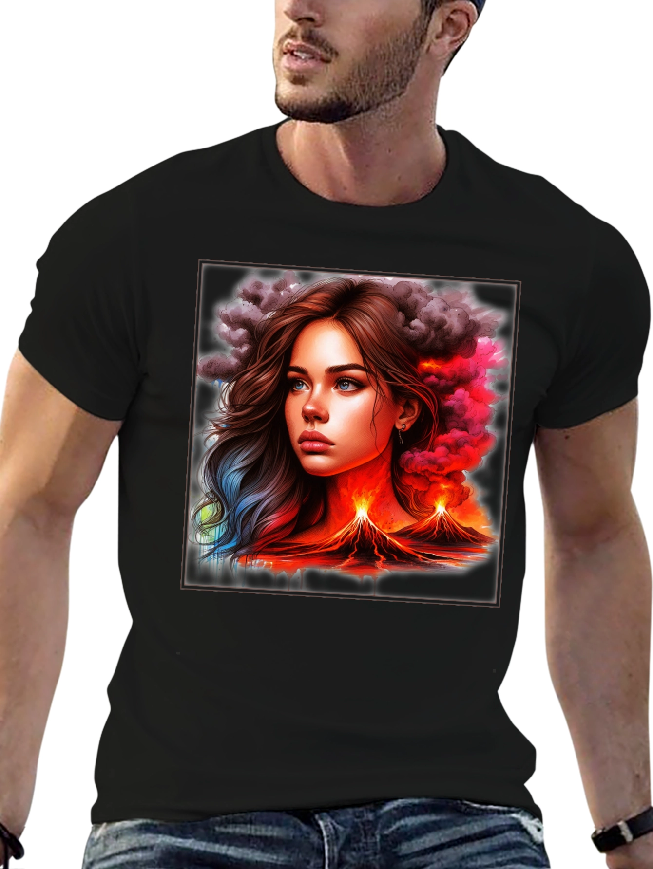 Volcanic Beauty Graphic Tee