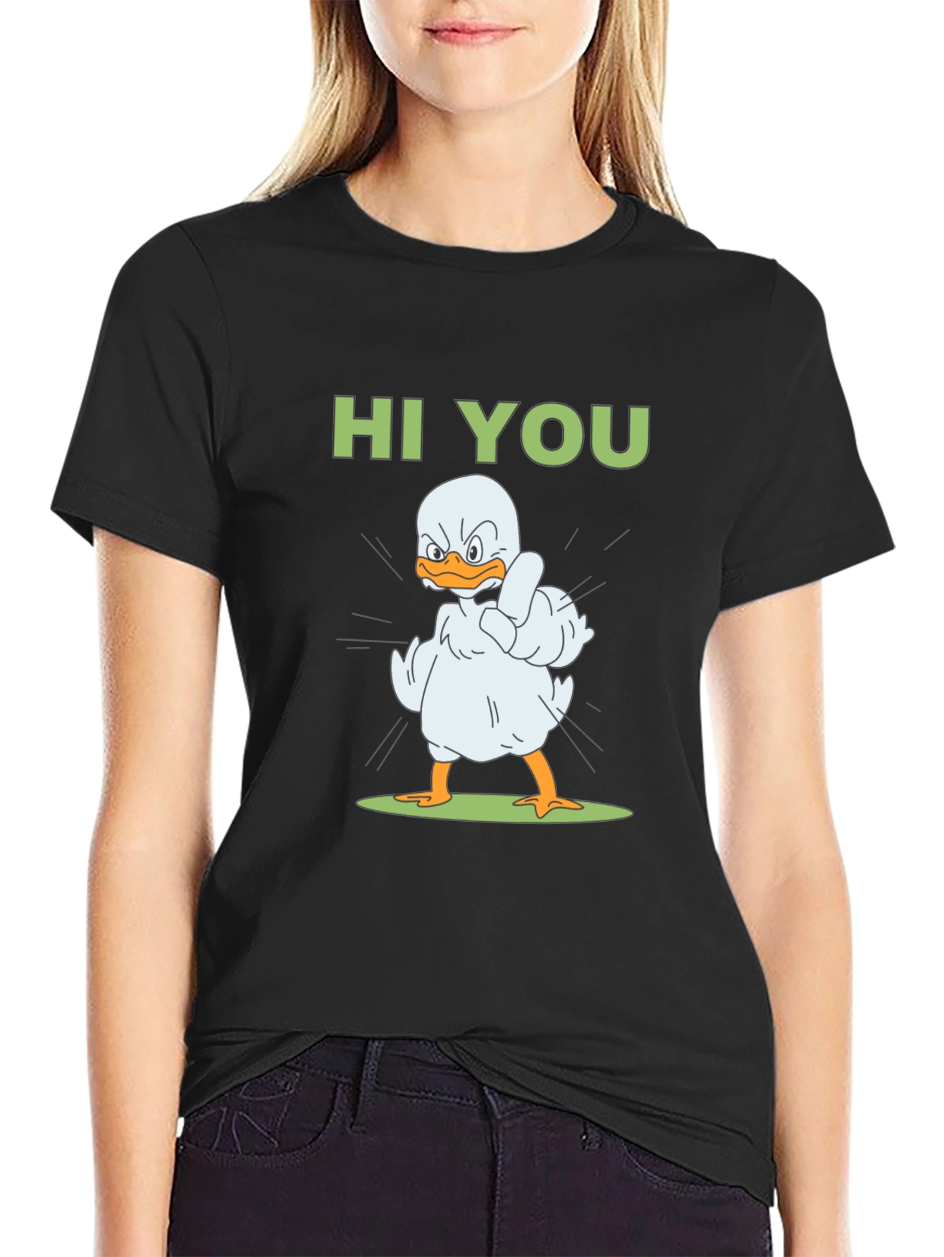 Humorous Hi You Duck T-Shirt