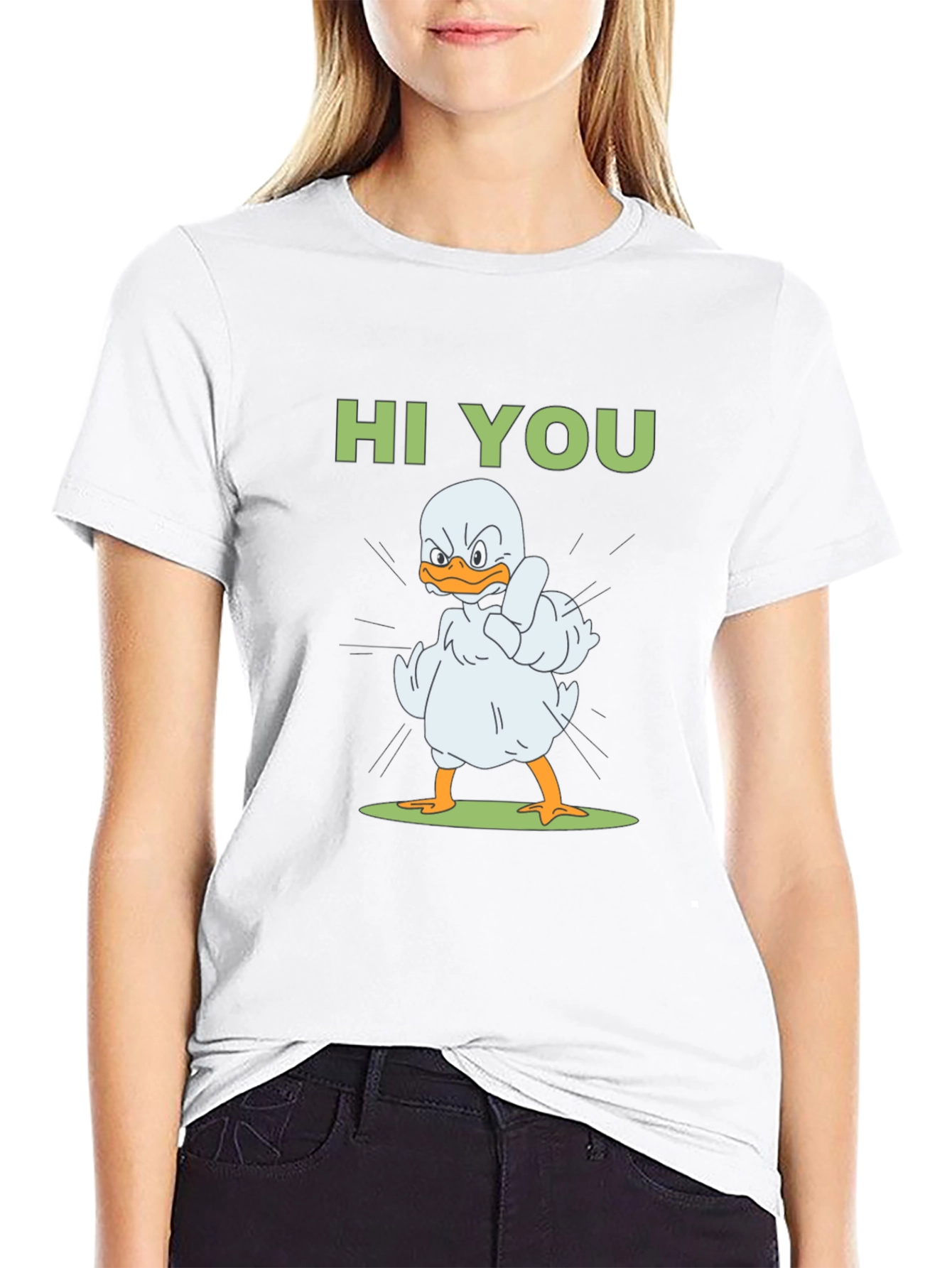 Humorous Hi You Duck T-Shirt