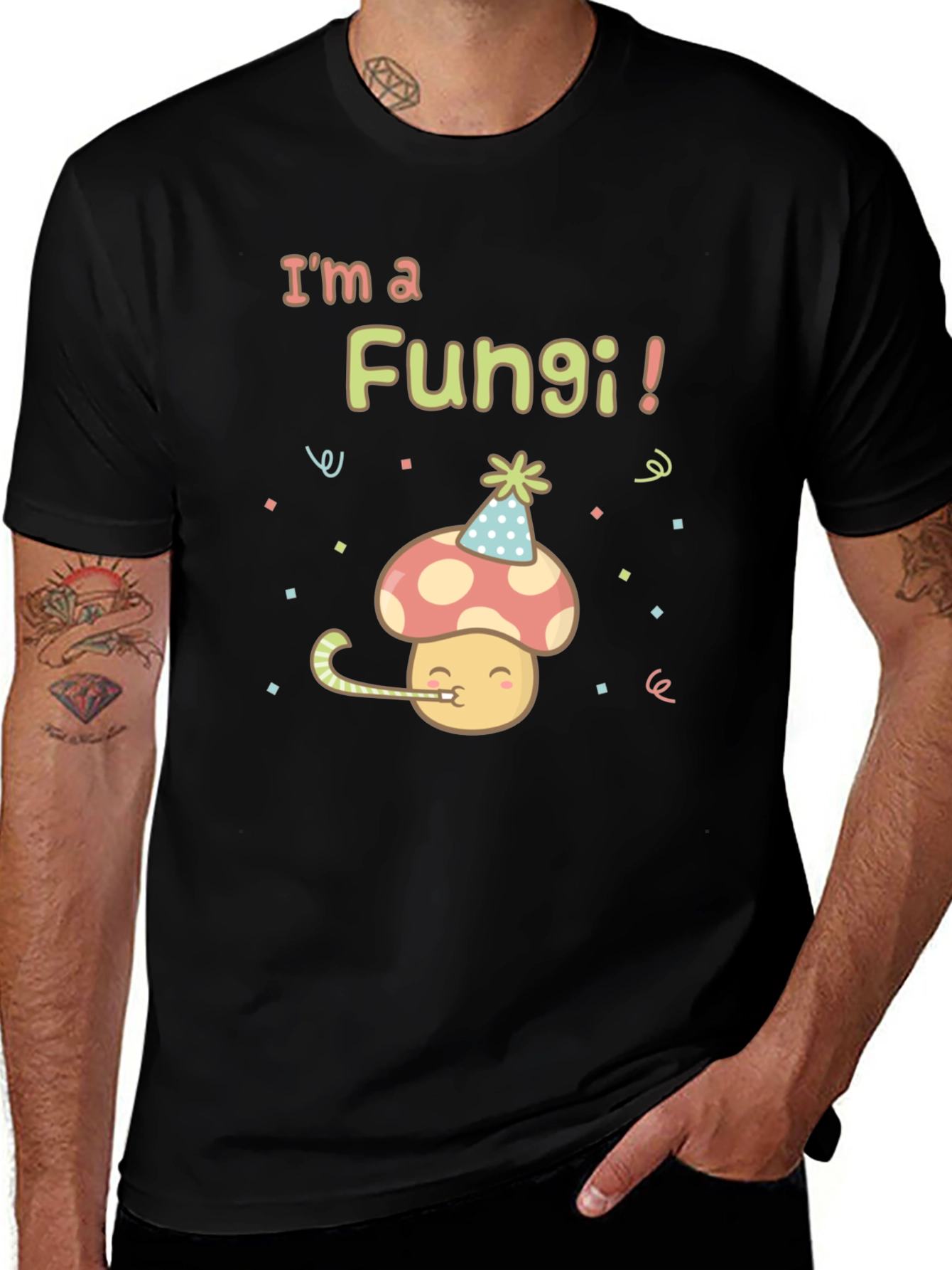 Im a Fungi! Birthday Mushroom T-Shirt