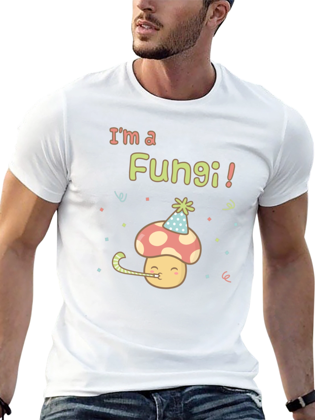 Im a Fungi! Birthday Mushroom T-Shirt