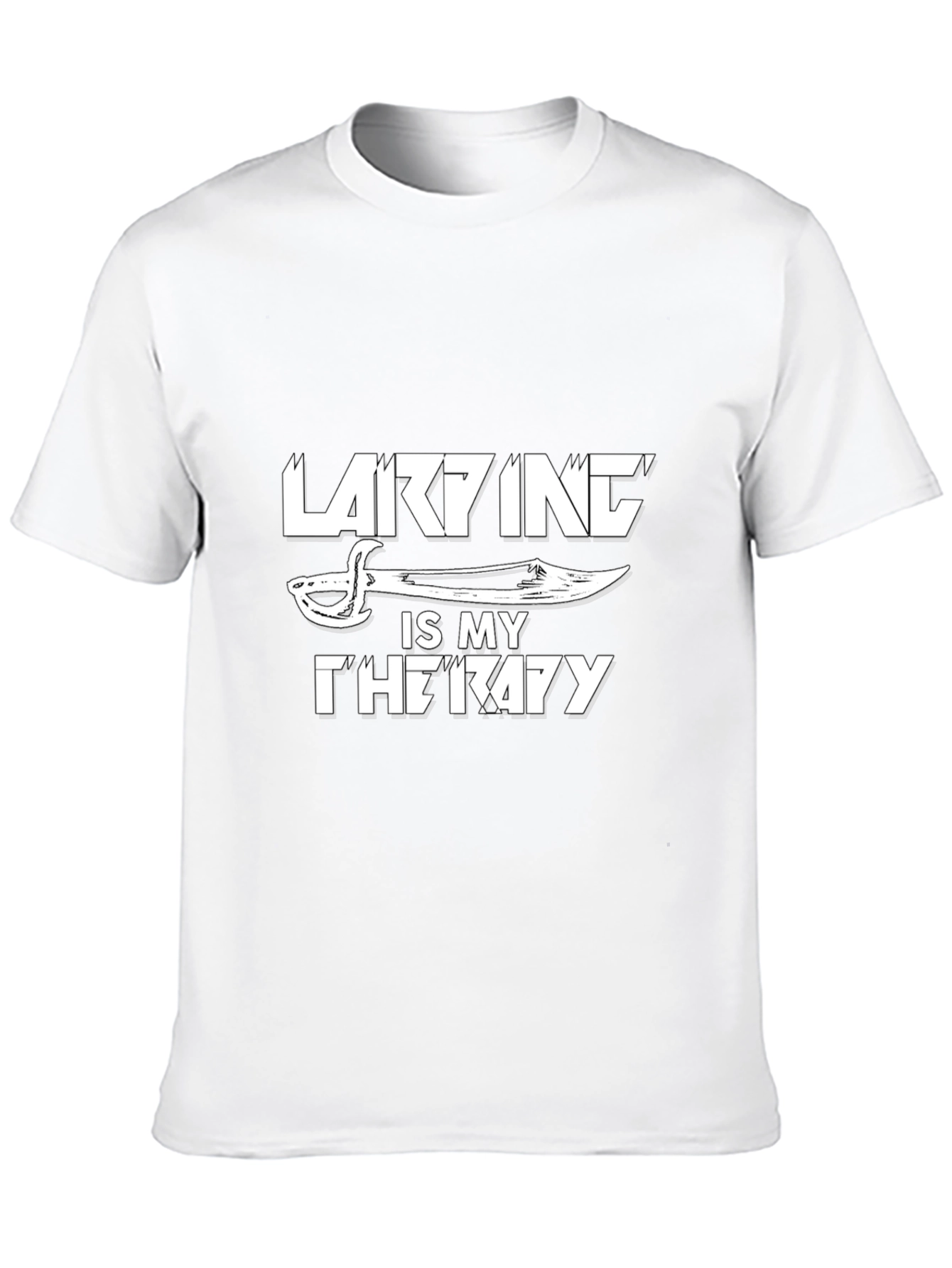 Larking is My Therapy Graphic T-Shirt