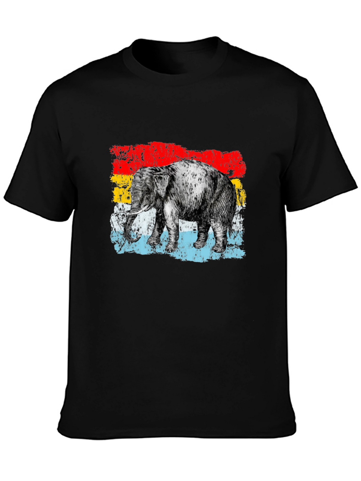 Retro Elephant Graphic Tee