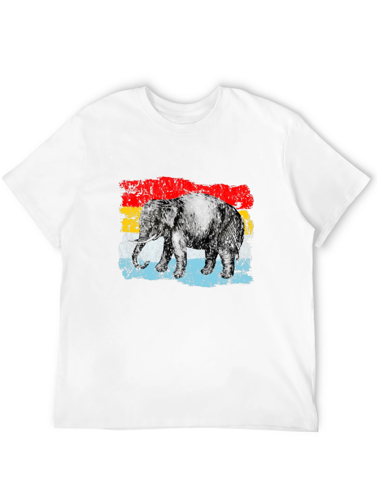 Retro Elephant Graphic Tee