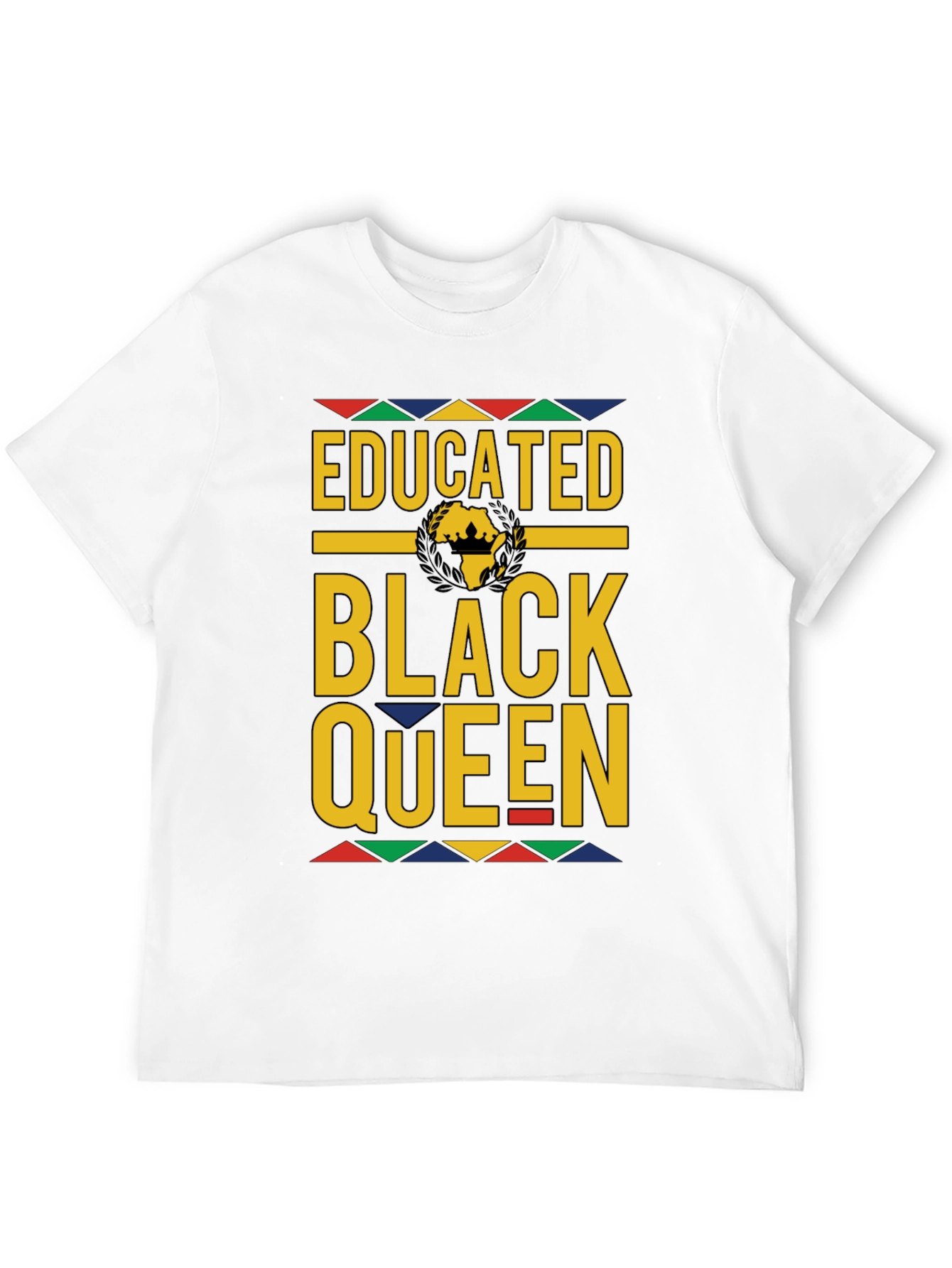 Educated Black Queen Graphic Tee