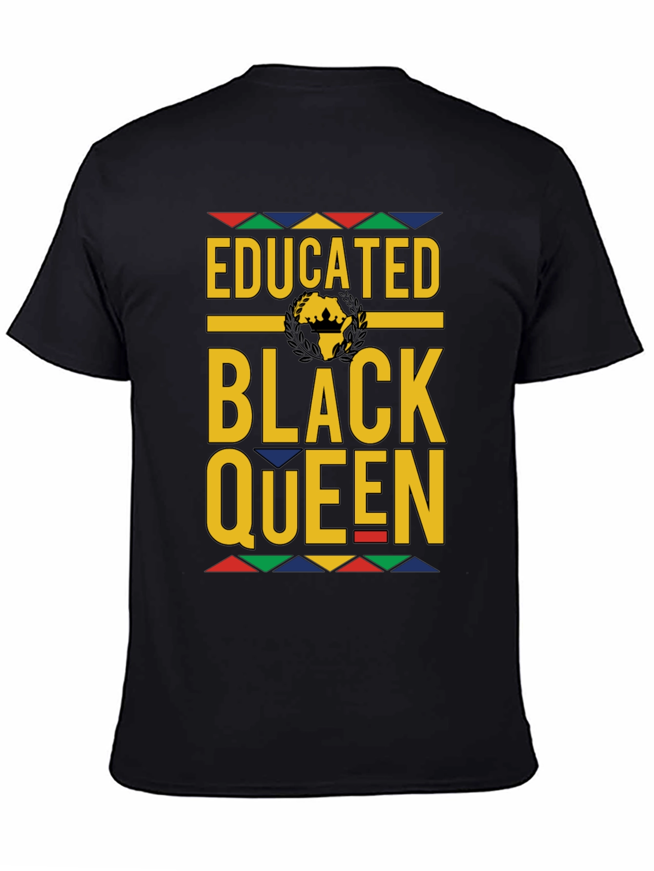 Educated Black Queen Graphic Tee