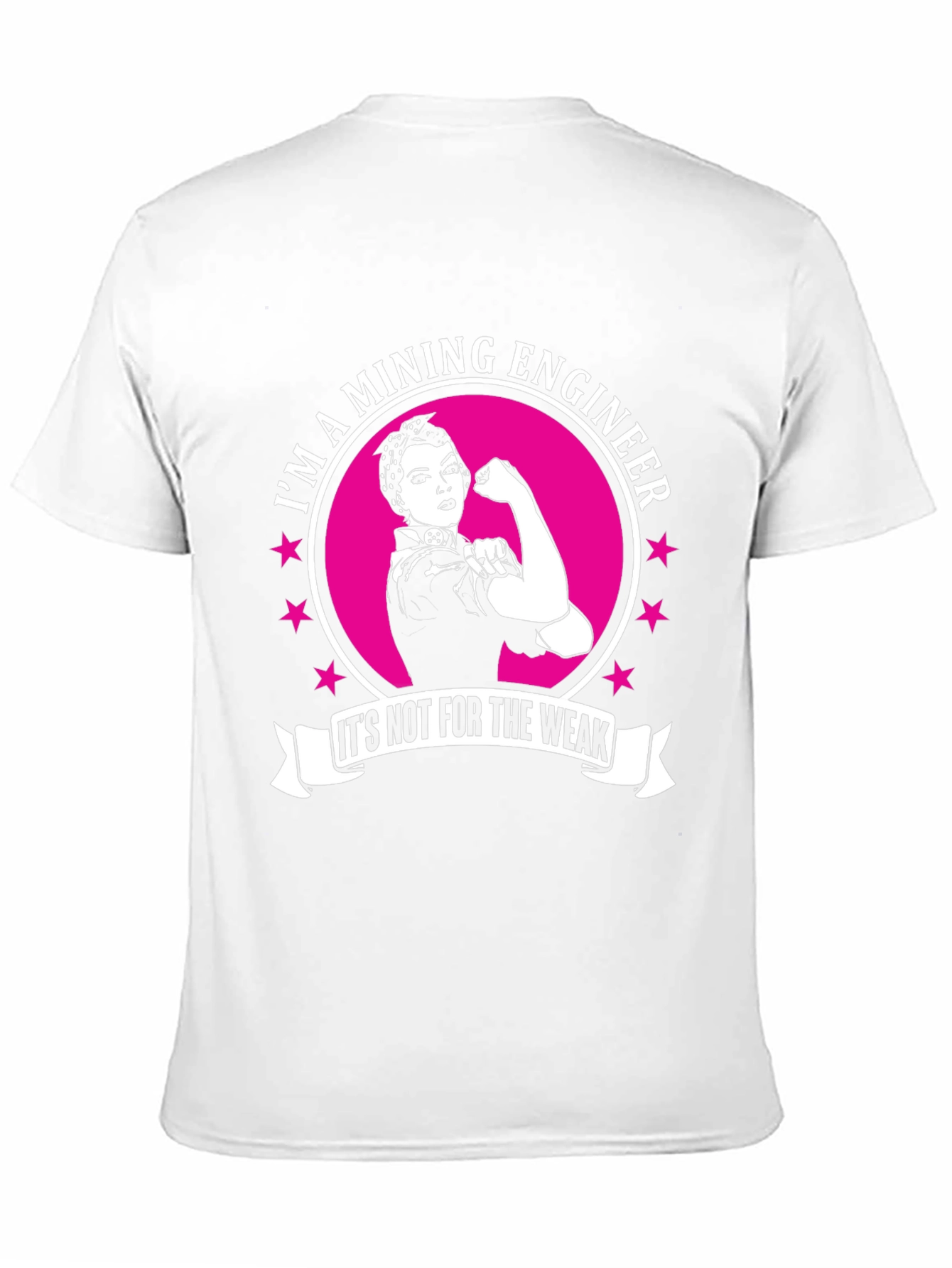 Mining Engineer Strong Woman T-Shirt
