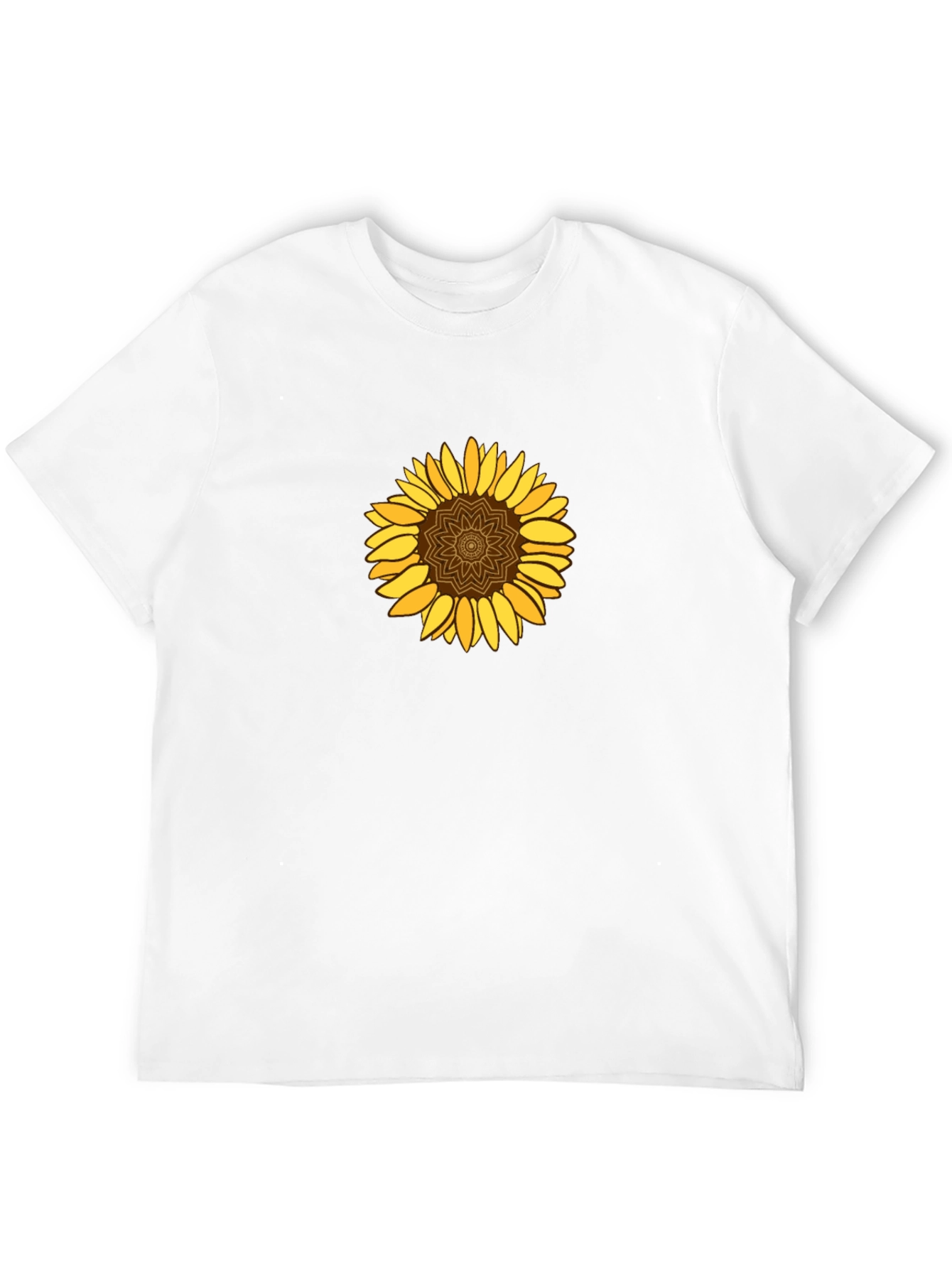 Sunflower Graphic Tee - Stylish Black T-Shirt