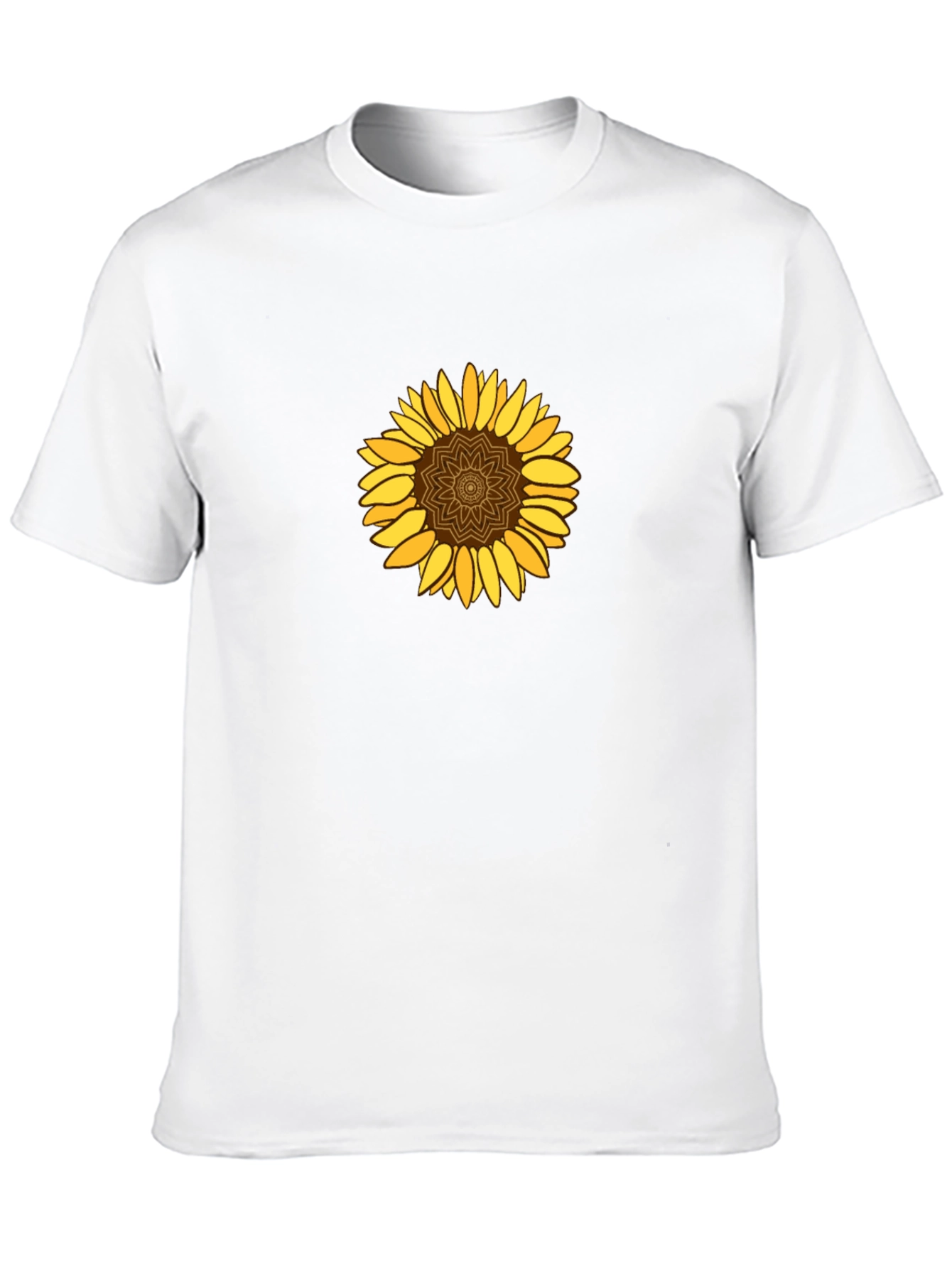 Sunflower Graphic Tee - Stylish Black T-Shirt