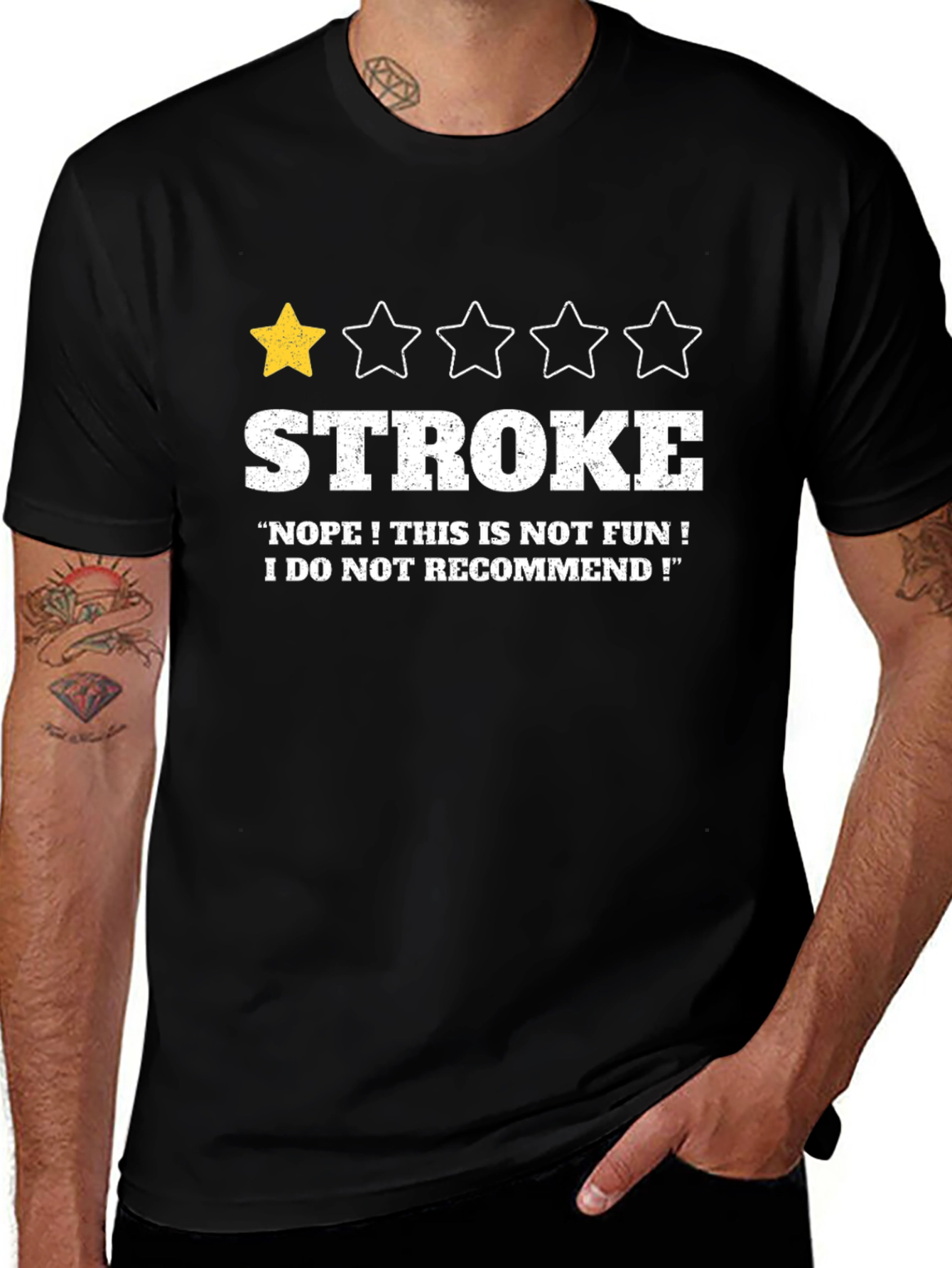 Stroke One-Star T-Shirt