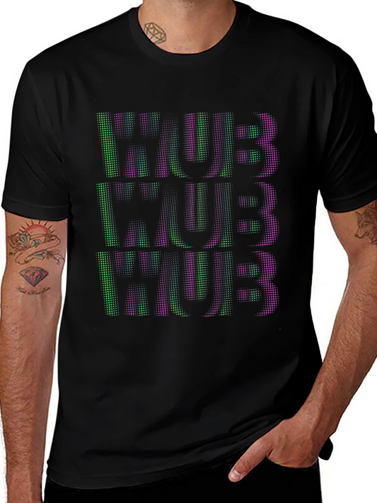 HUB Graphic Print Tee - Unique Design