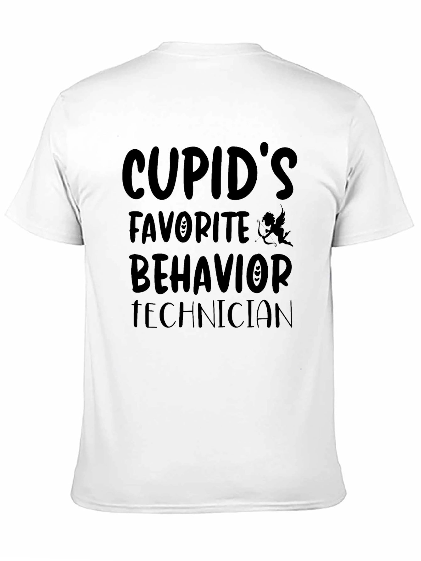 Cupids Favorite Behavior Technician Black T-Shirt