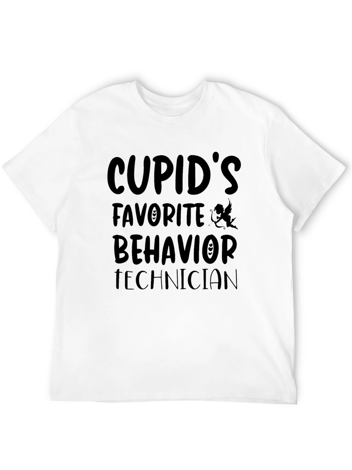 Cupids Favorite Behavior Technician Black T-Shirt