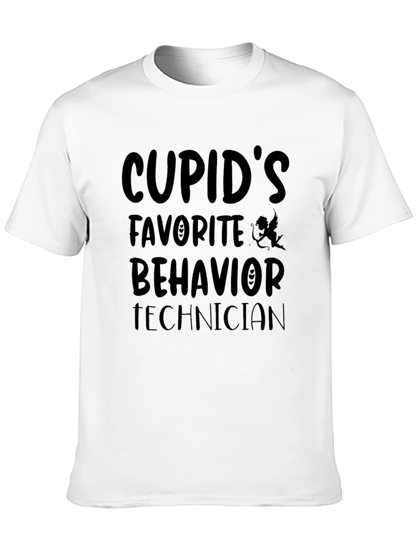 Cupids Favorite Behavior Technician Black T-Shirt