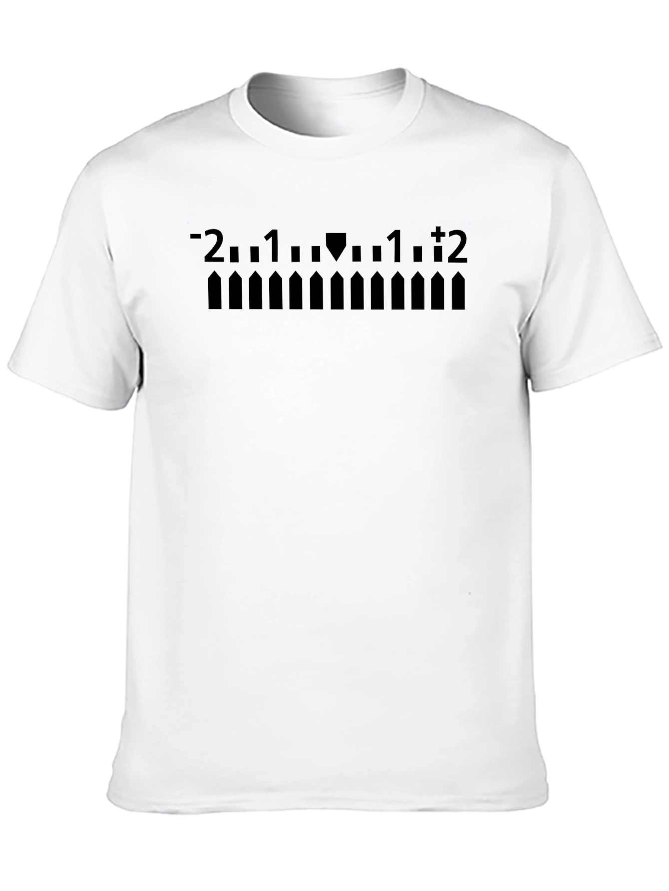 Minimalist Math Symbol Graphic T-Shirt