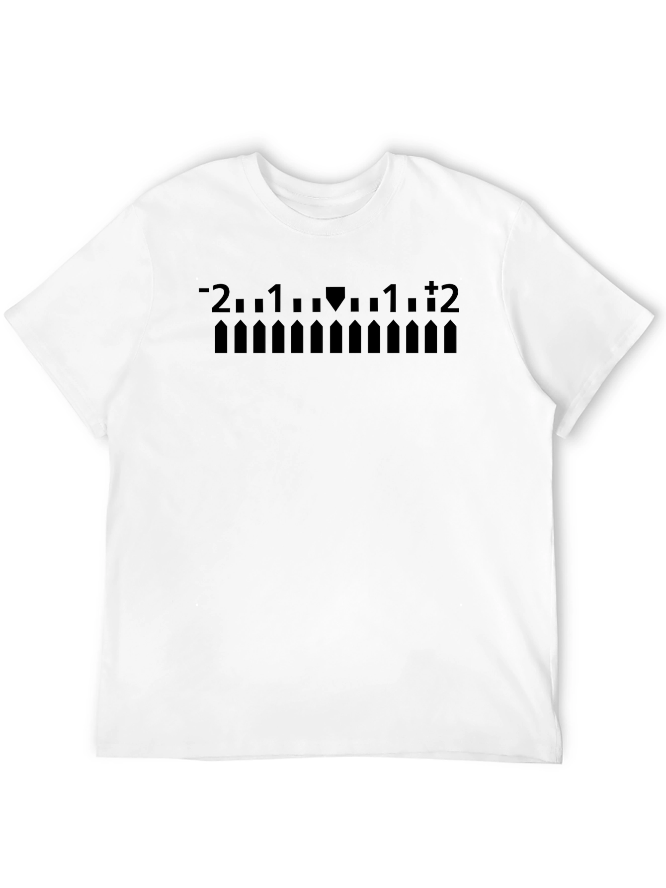 Minimalist Math Symbol Graphic T-Shirt