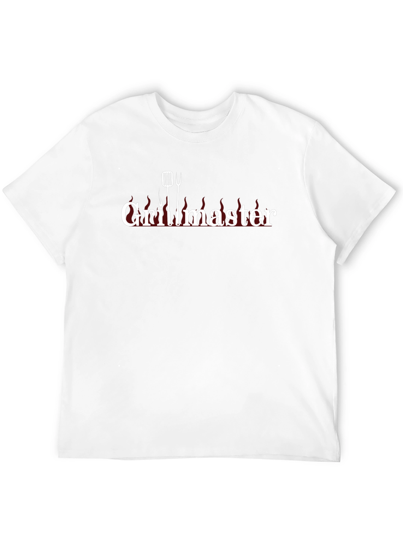 Grillmaster Black T-Shirt BBQ Grill Spatula