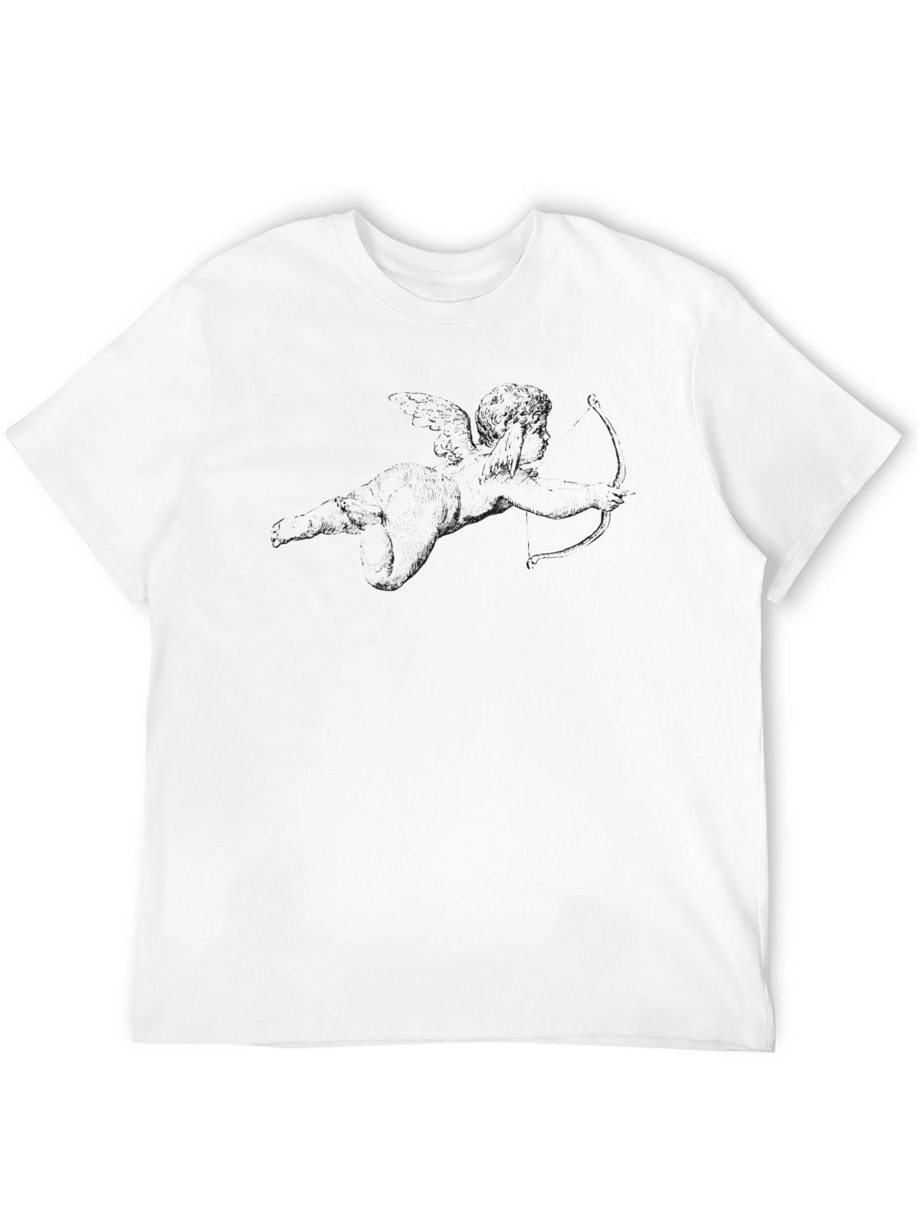 Black Cupid Graphic T-Shirt