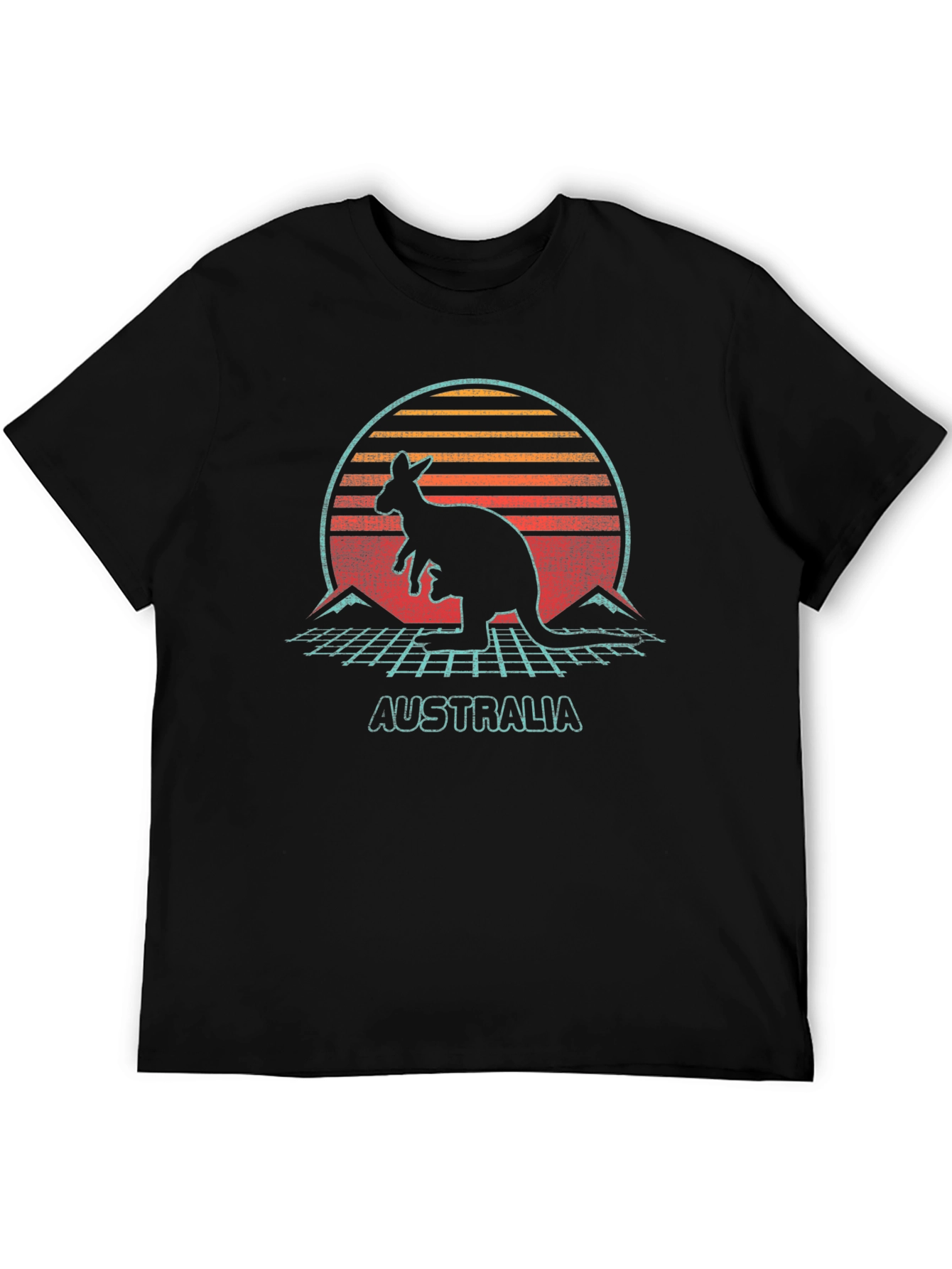 Retro Australia Kangaroo T-Shirt