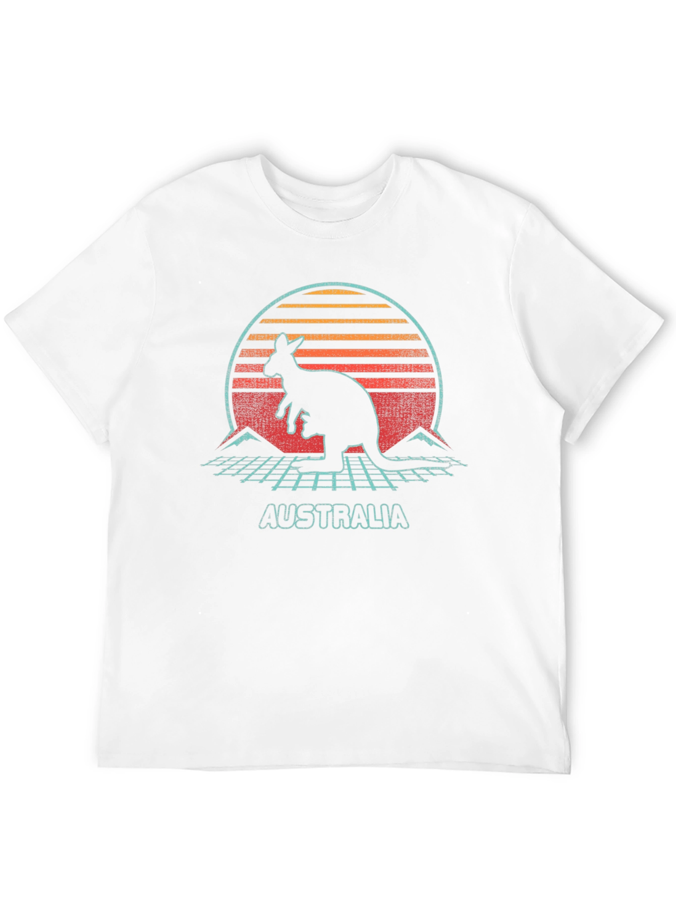 Retro Australia Kangaroo T-Shirt