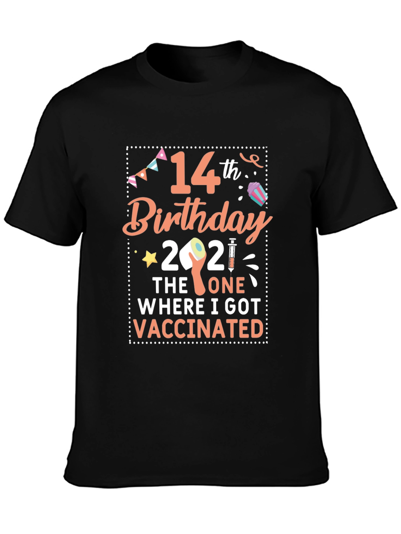 14th Birthday Vaccination T-Shirt