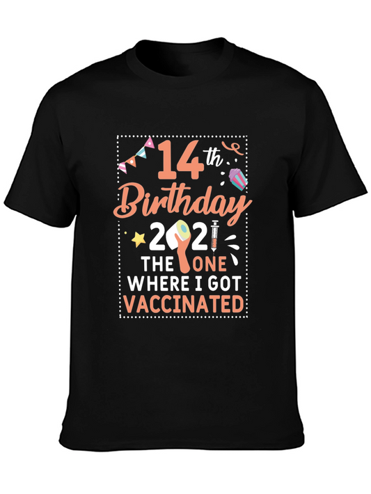 14th Birthday Vaccination T-Shirt
