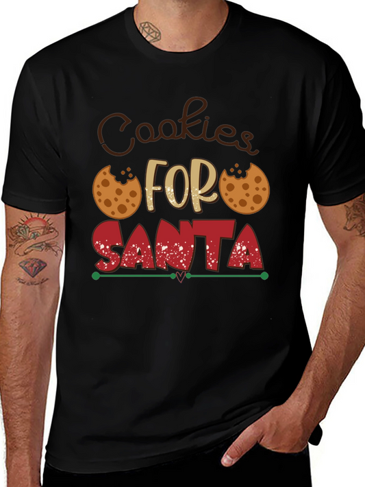 Cookies for Santa T-Shirt - Holiday Festive Wear