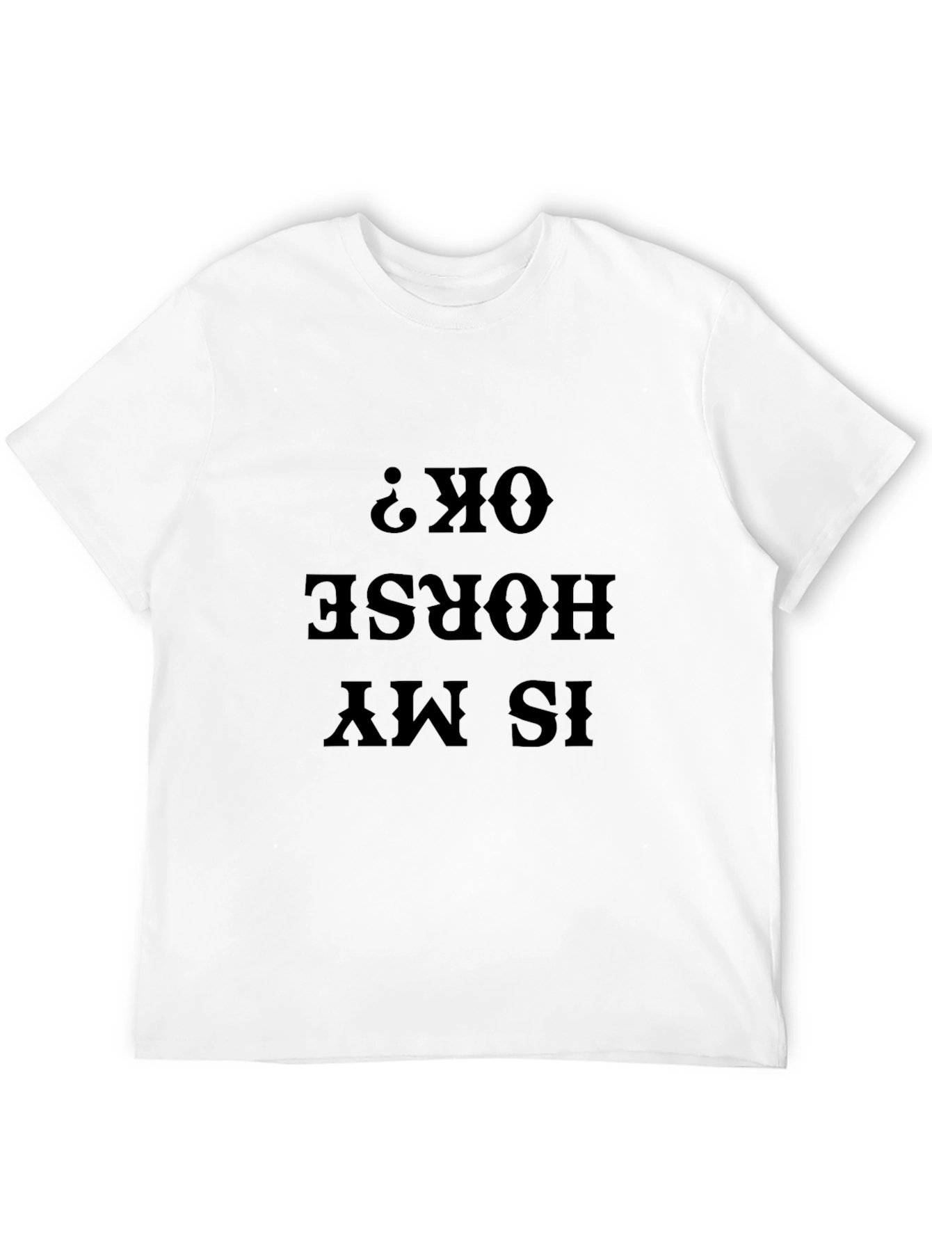 Is My Horse OK? Funny Graphic Tee