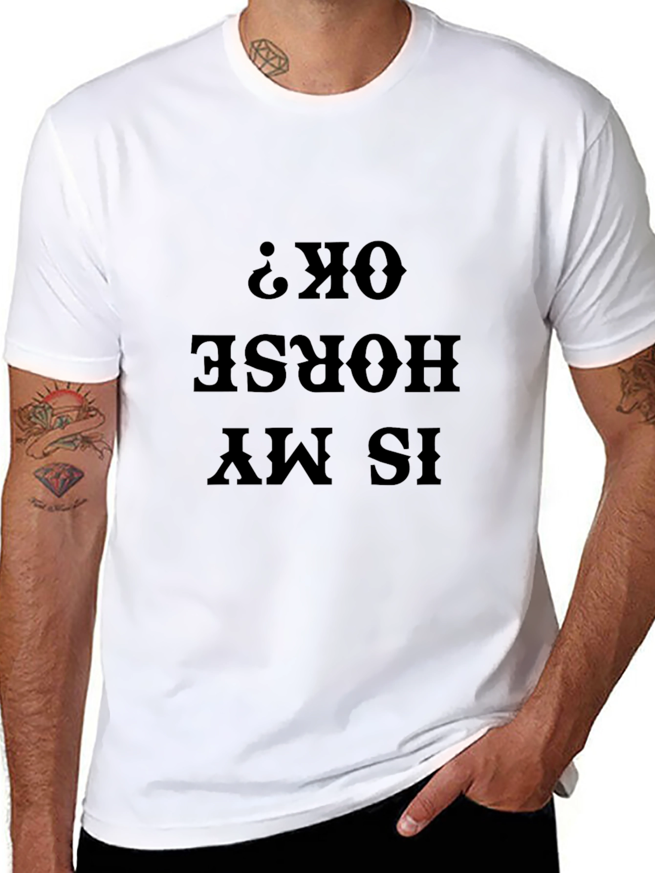 Is My Horse OK? Funny Graphic Tee
