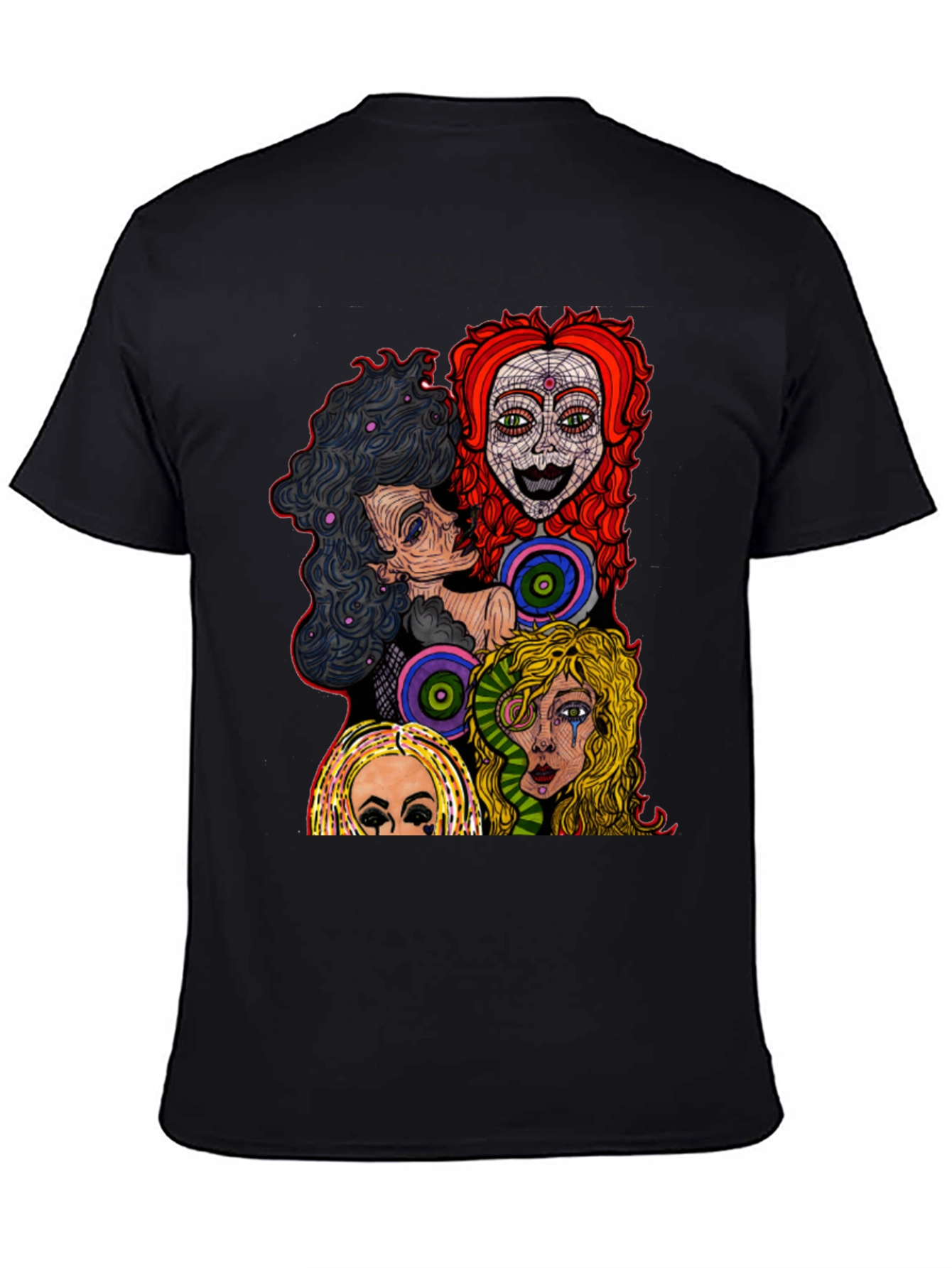 Witches Black T-Shirt: Bewitching Graphic Tee for Women