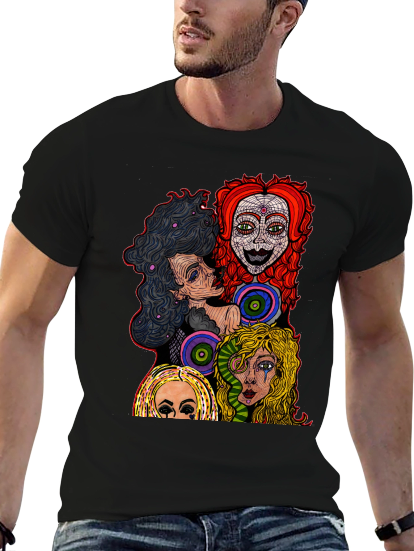 Witches Black T-Shirt: Bewitching Graphic Tee for Women