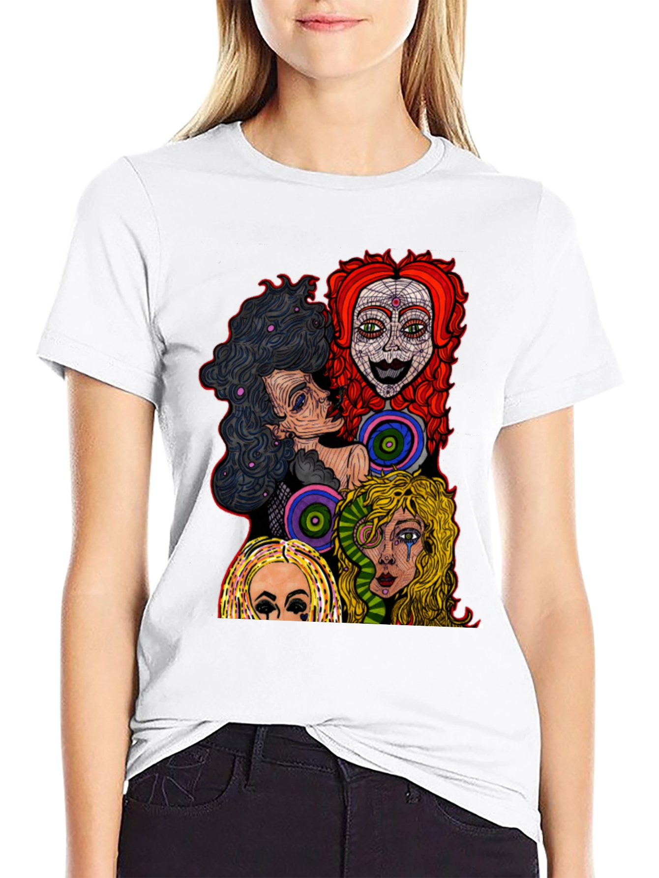 Witches Black T-Shirt: Bewitching Graphic Tee for Women