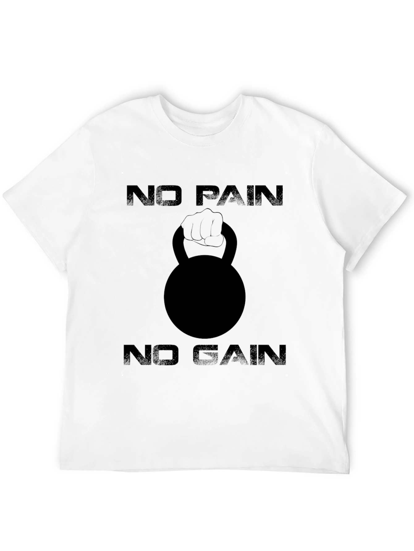 No Pain No Gain Black T-Shirt