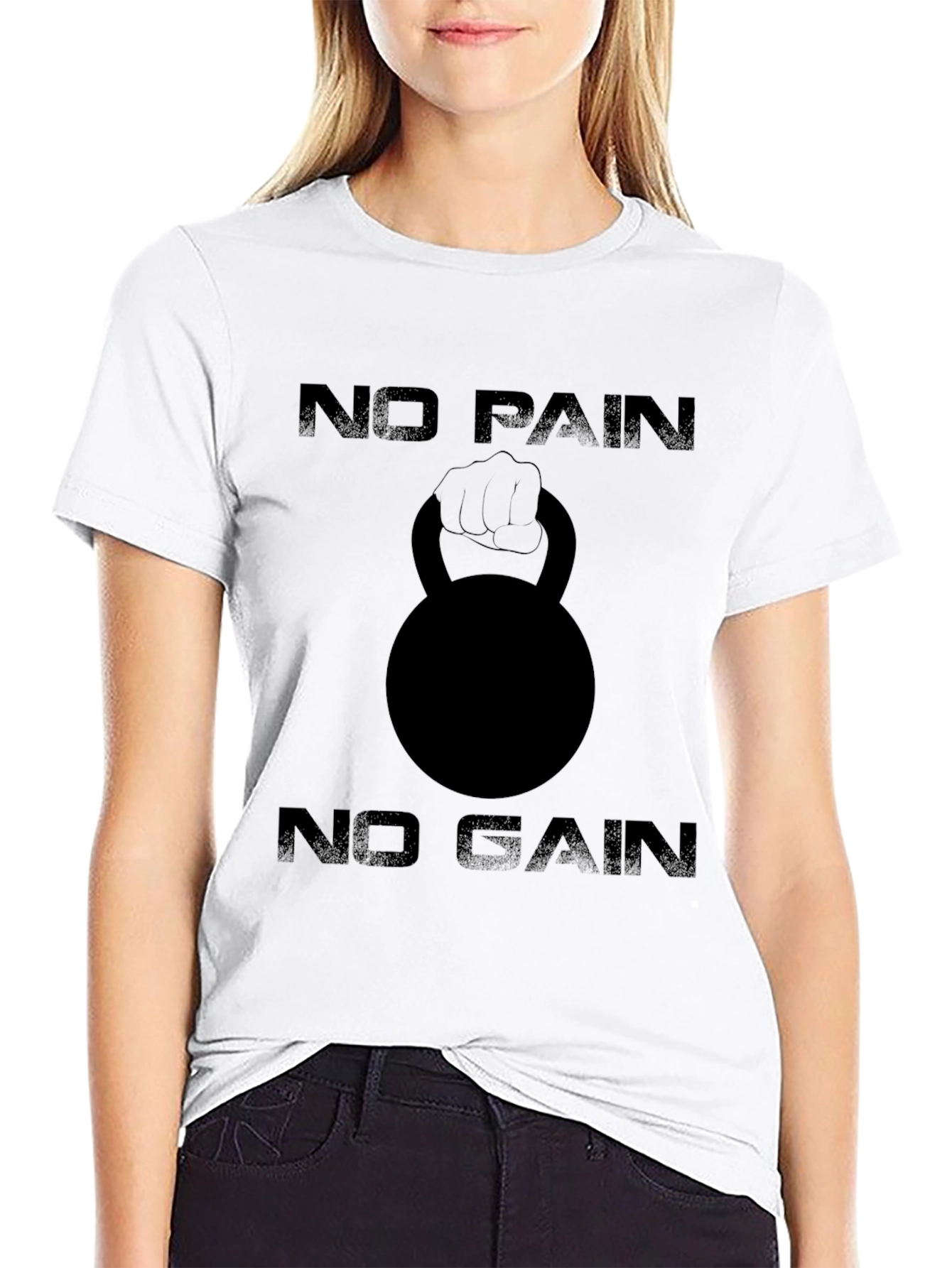 No Pain No Gain Black T-Shirt