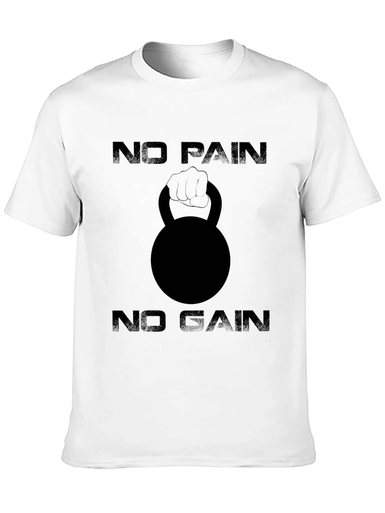 No Pain No Gain Black T-Shirt
