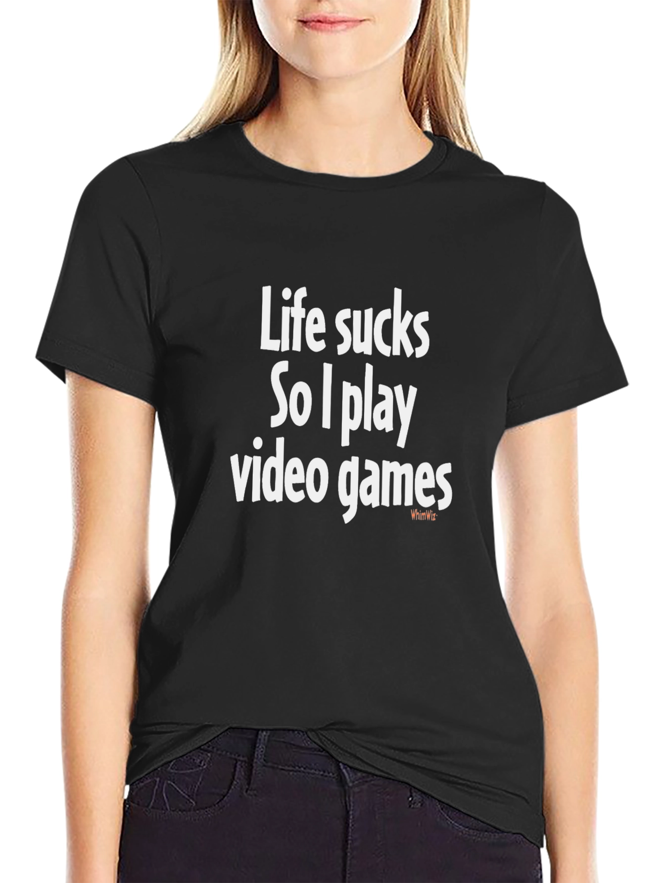 Life Sucks Video Games T-Shirt