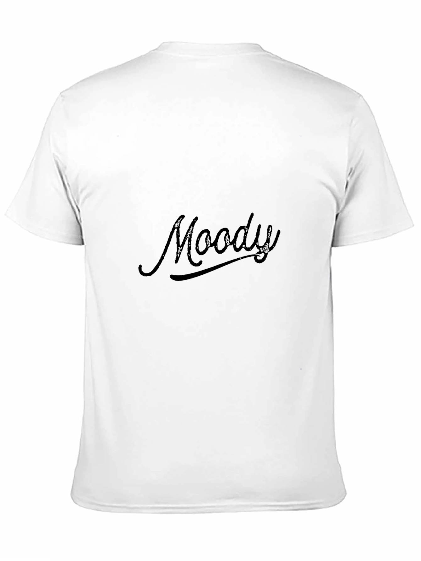 Moody Black T-Shirt - Mens Casual Tee