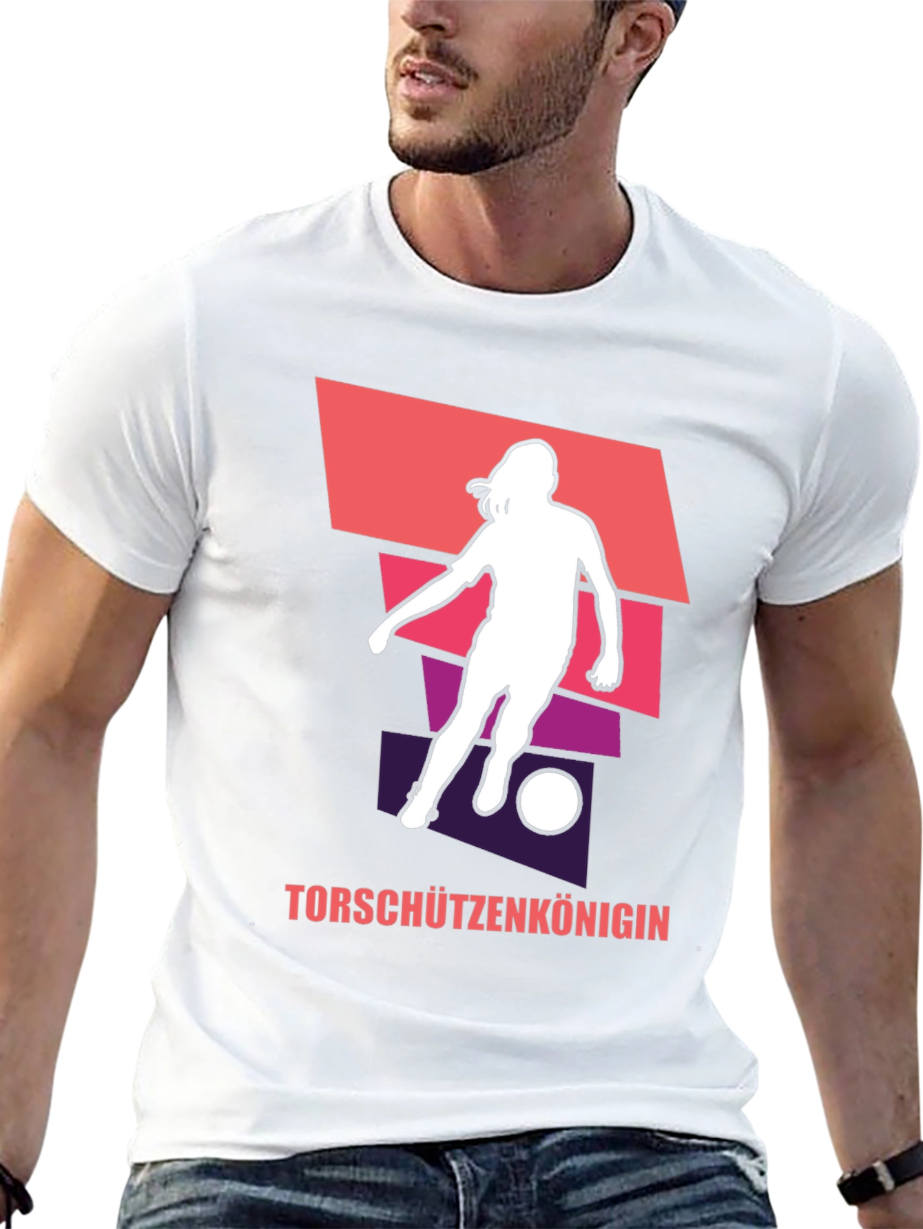 Torschützenkönigin Womens Soccer Graphic Tee