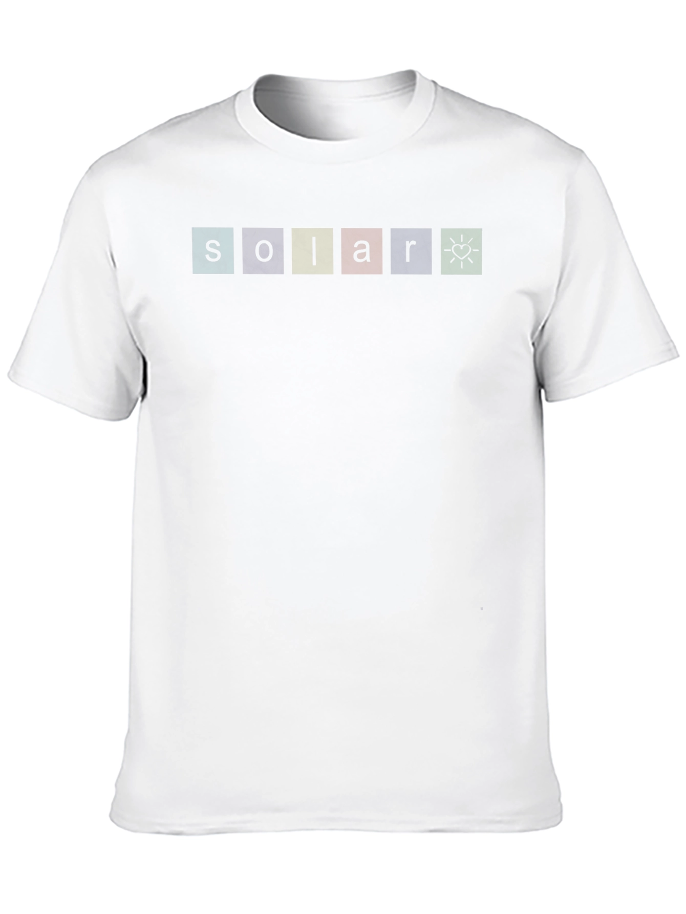Solar Block Graphic T-Shirt - Black Modern Fit