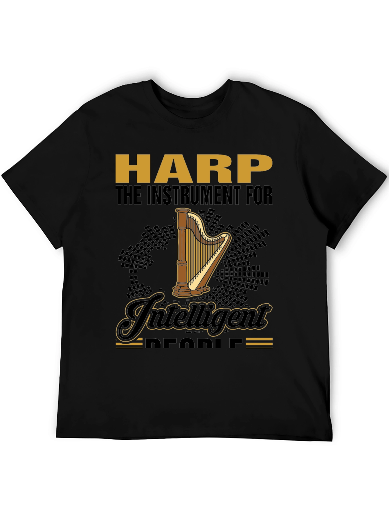 Intelligent People Harp Graphic Tee