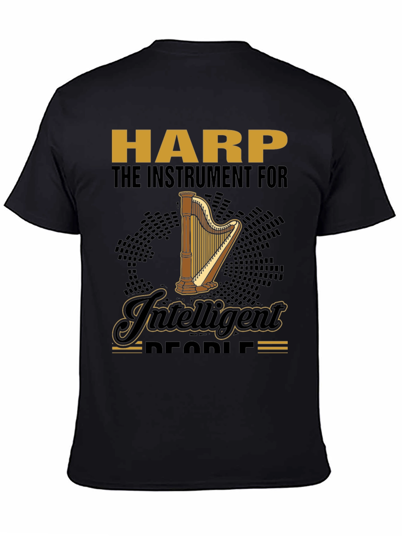 Intelligent People Harp Graphic Tee