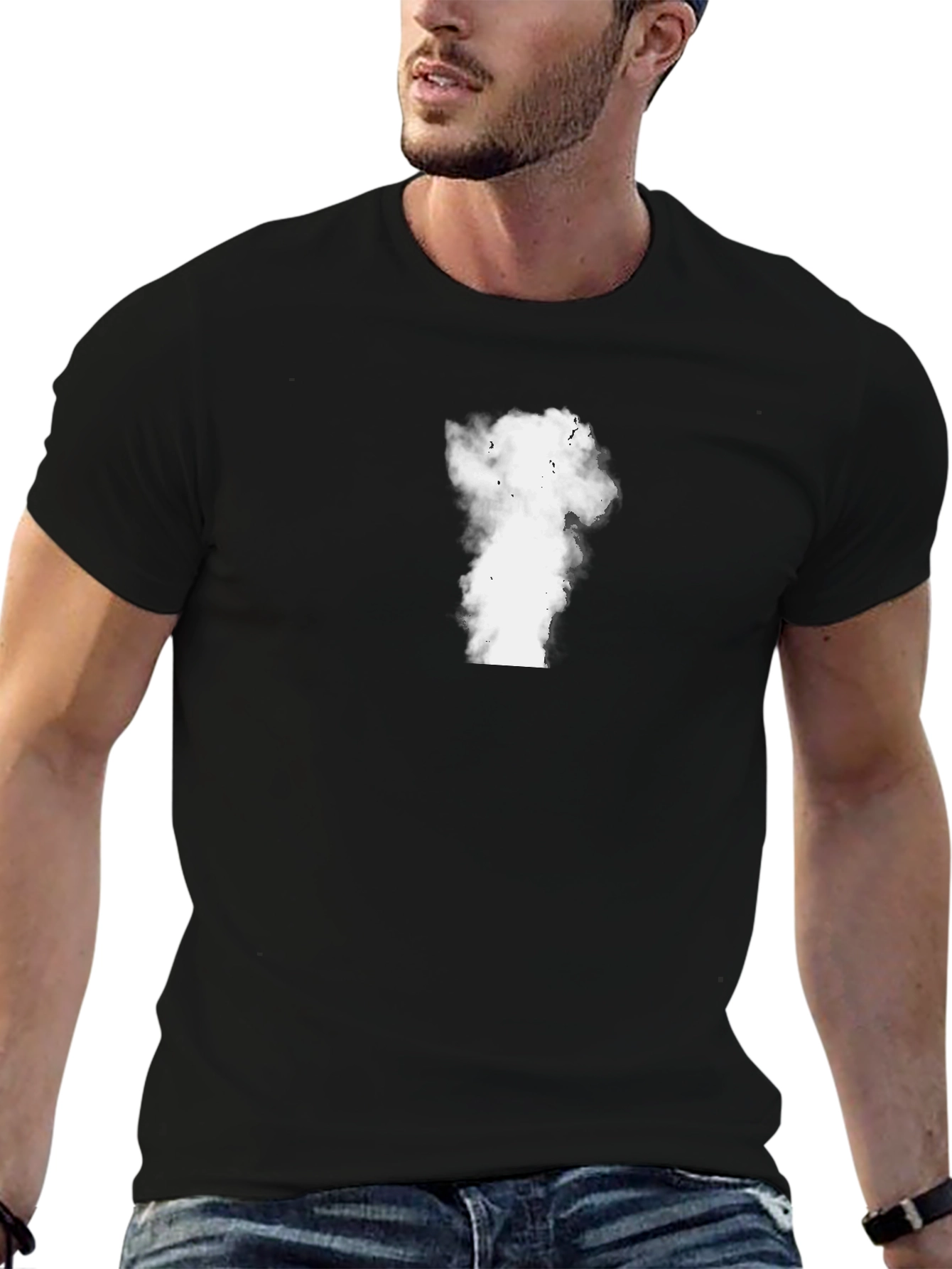 Smoke Graphic Tee - Modern Streetwear