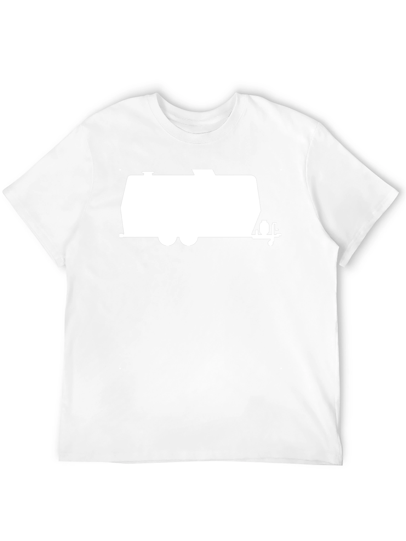 Retro Camper Graphic T-Shirt - Black Cotton Tee