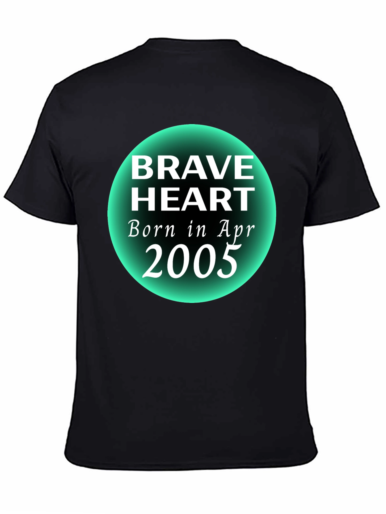 Brave Heart Born in April 2005 T-Shirt